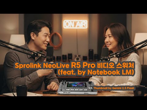 Sprolink NeoLIVE R5 Pro AI 오디오 개요(feat. by Notebook LM)